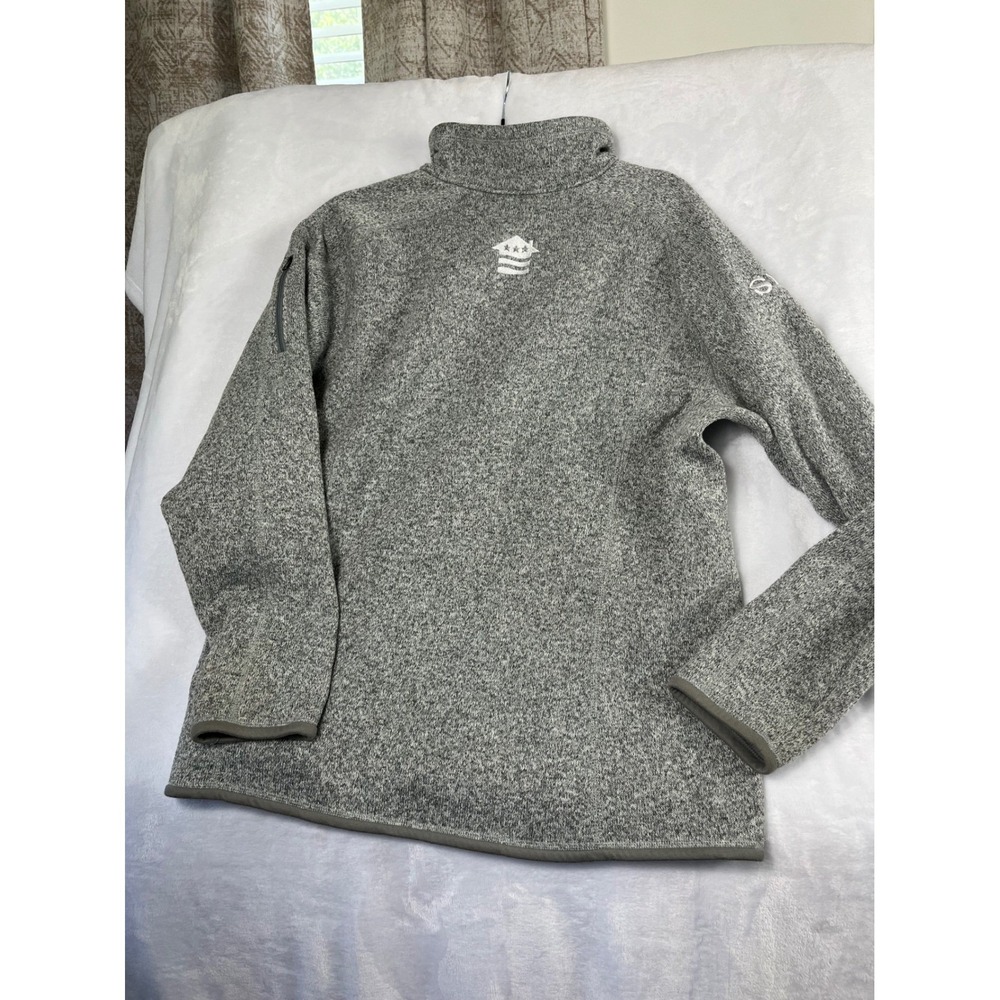 Patagonia Better Sweater Pullover Womens XXL Grey Excellent 1/4 Zip Fleece SLC - Picture 14 of 15